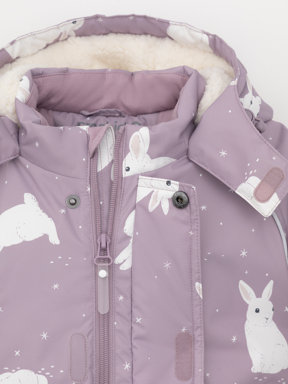 Комбинезоны утепленные для девочки, артикул: ВК 60131/н/1 УЗГ, цвет: розовый, фото 6