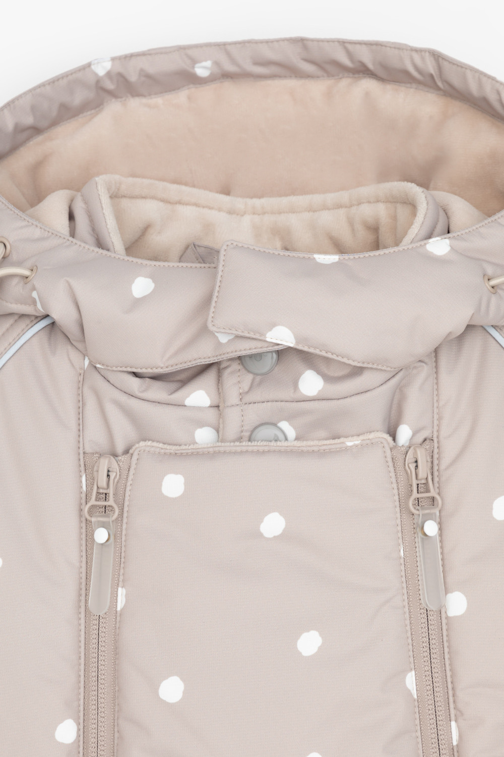 Комбинезоны утепленные для девочки, артикул: ВК 60094/н/6 УЗГ, цвет: коричневый, фото 6