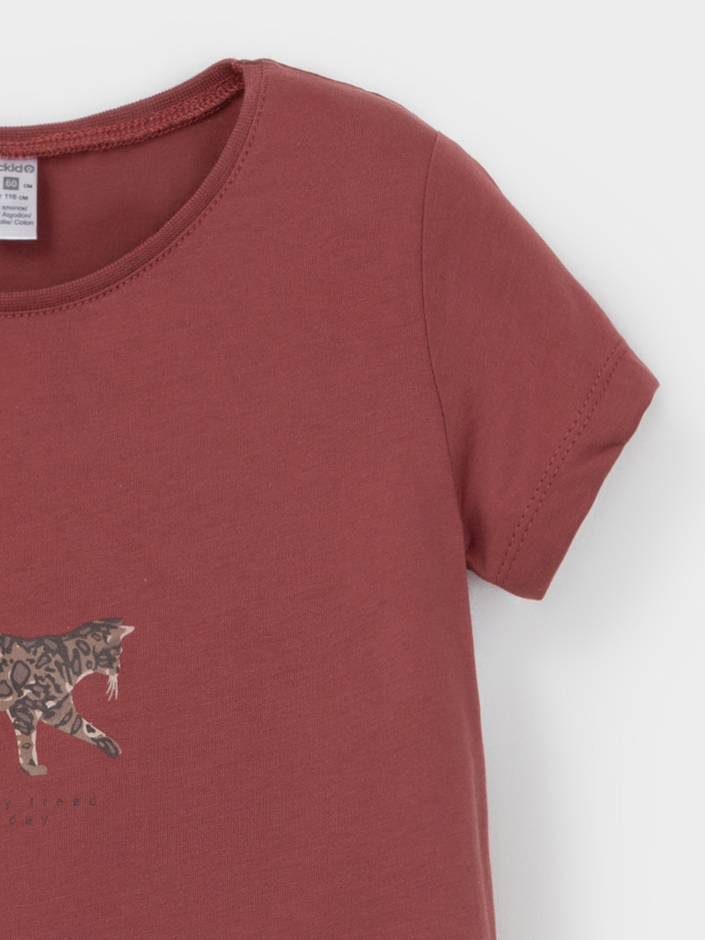 Пижама для девочки, артикул: К 1647, цвет: коричневый, фото 6