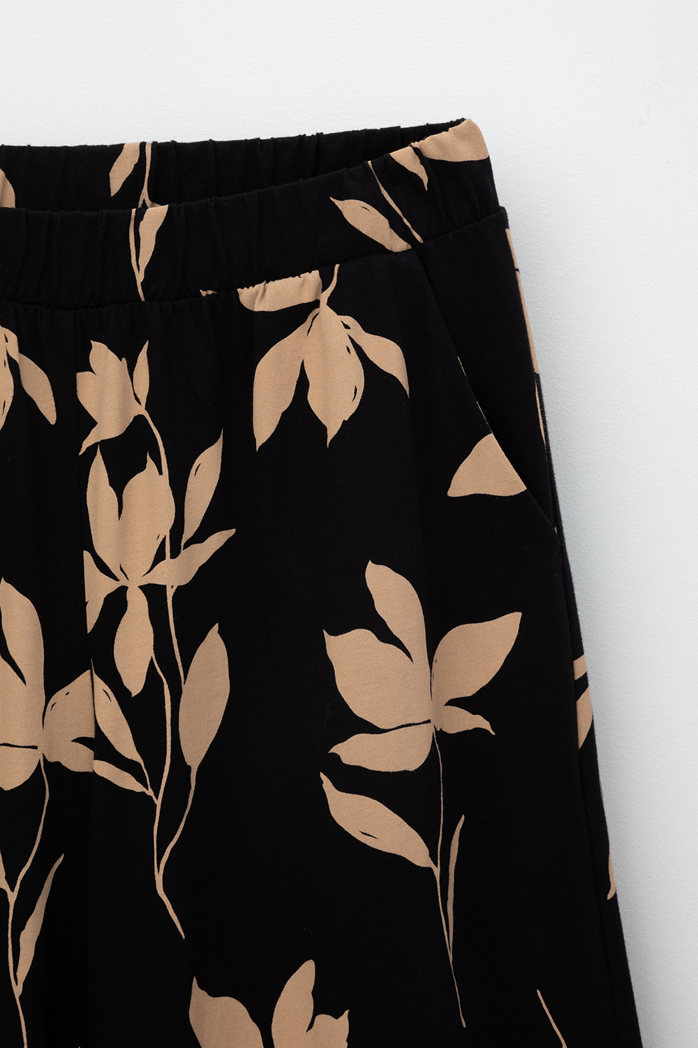 Брюки женские для мам, артикул: ЕВТ 4069, цвет: черный3, фото 6