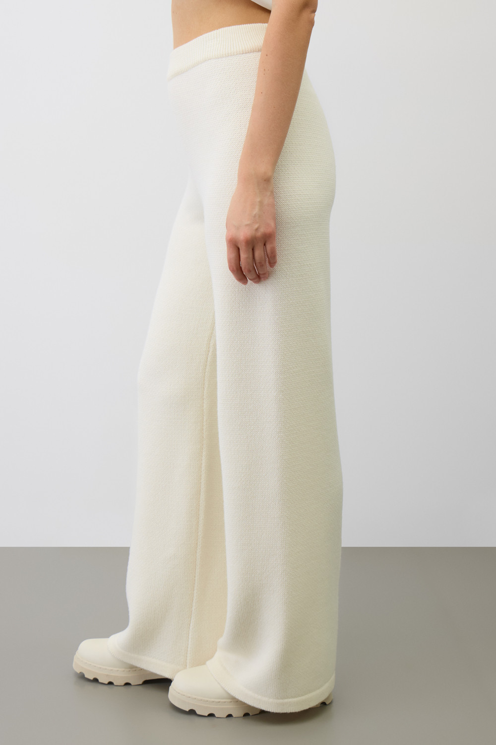 Брюки женские для мам, артикул: ЕВ 452/ш, цвет: бежевый, фото 6