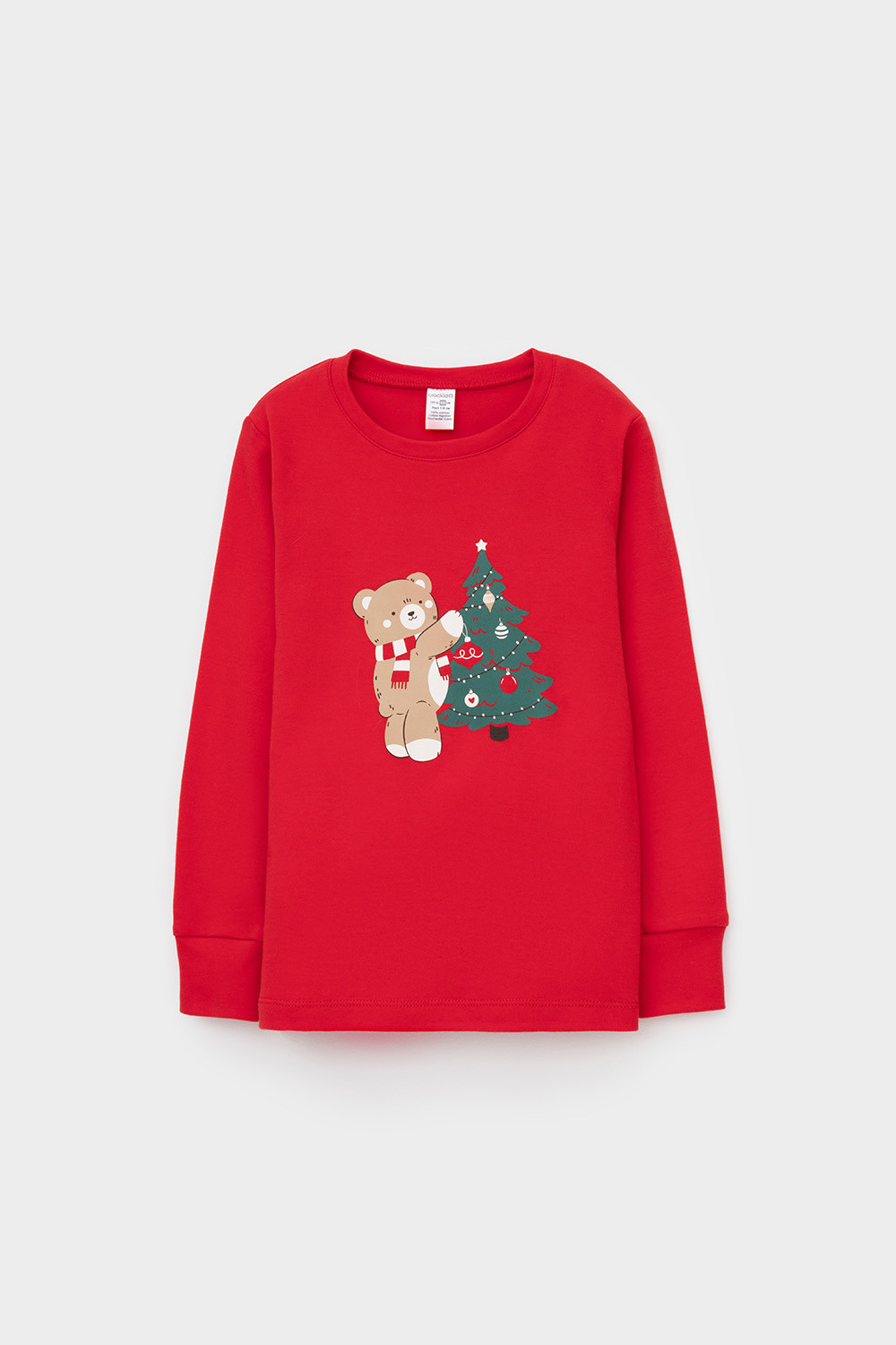 Пижама для девочки, артикул: К 1541, цвет: красный, фото 6