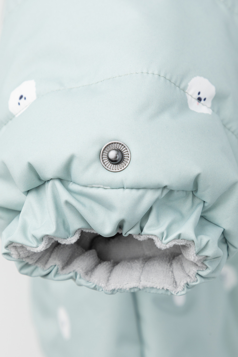 Комбинезоны утепленные для девочки, артикул: ВК 60094/н/1 УЗГ, цвет: голубой, фото 6