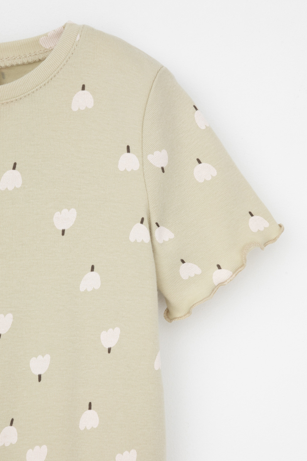 Пижама для девочки, артикул: К 1632, цвет: зеленый, фото 6