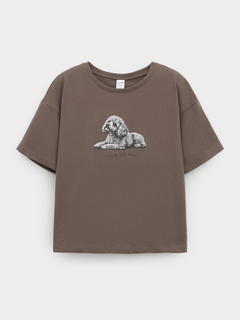 Пижама для девочки, артикул: МП 1658-1, цвет: коричневый, фото 6