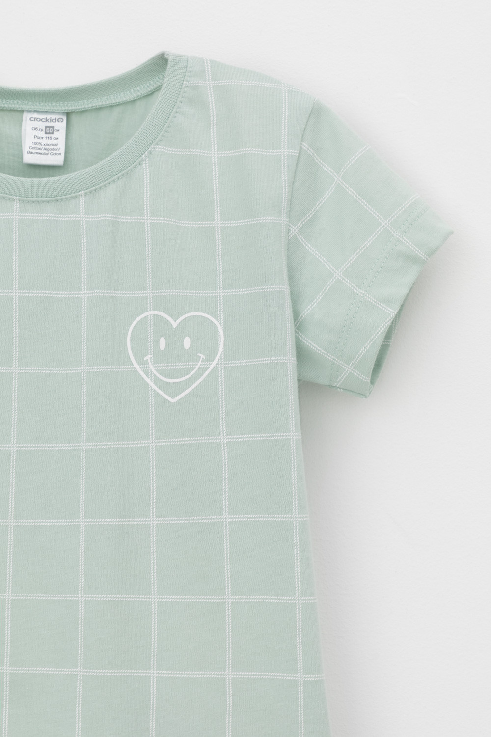 Пижама для девочки, артикул: К 1641, цвет: голубой, фото 6