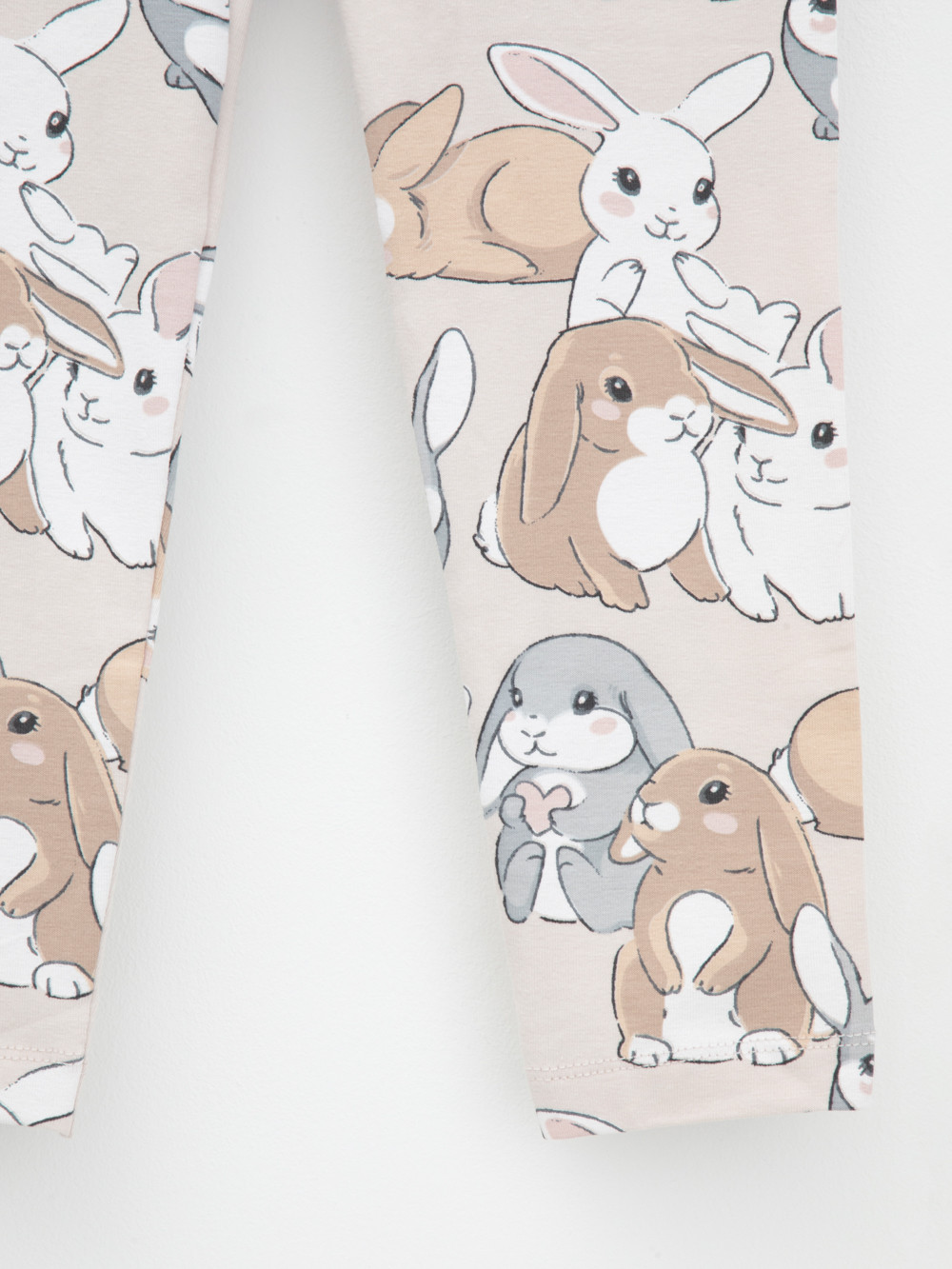 Лосины для девочки, артикул: КР 4074, цвет: бежевый, фото 6