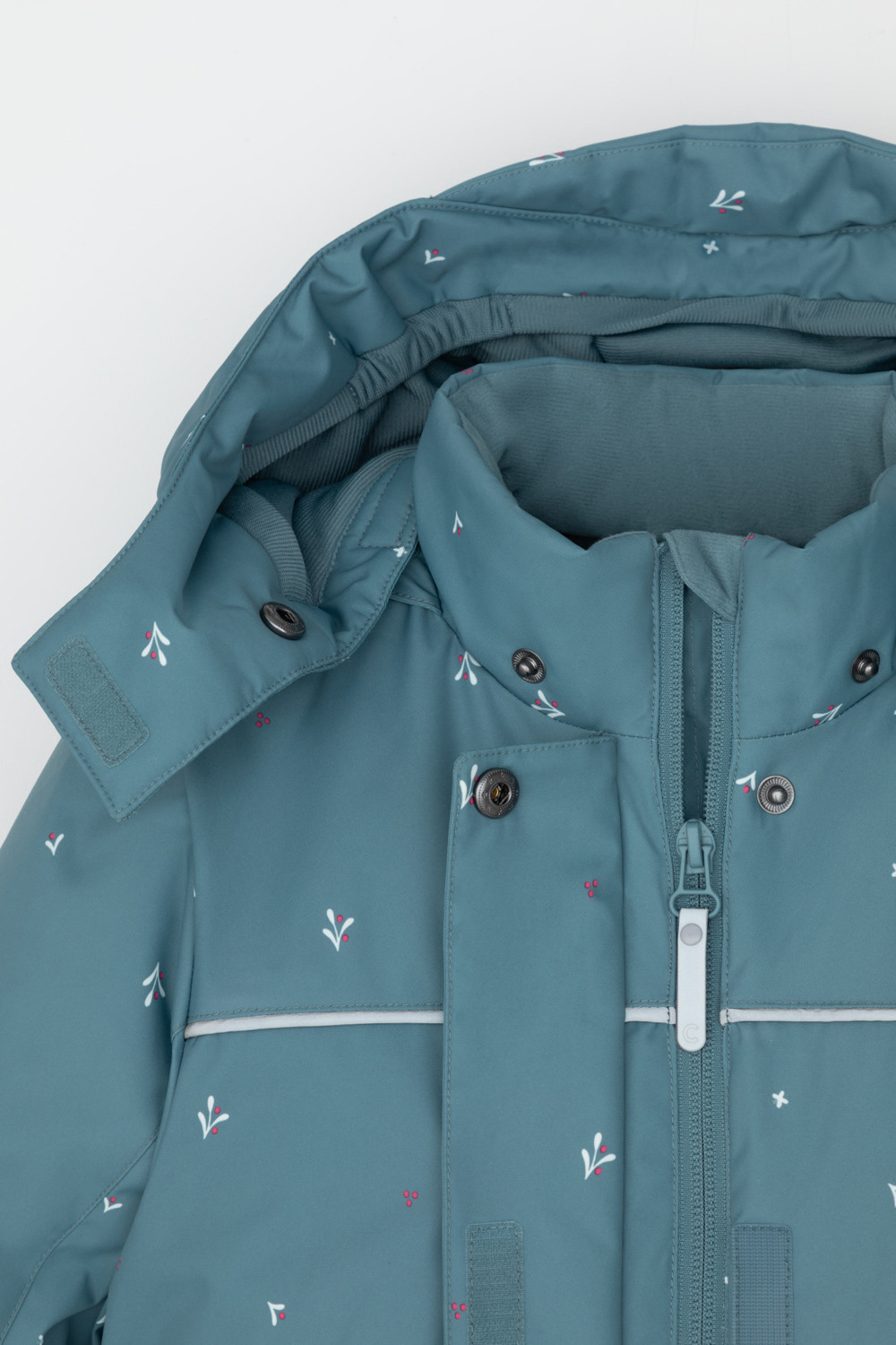 Комбинезоны утепленные для девочки, артикул: ВК 60123/н/1 ГР (92-122), цвет: зеленый, фото 6