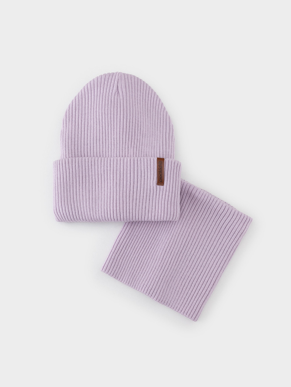 Комплект вязаный для девочки, артикул: КВ 22019, цвет: фиолетовый, фото 6