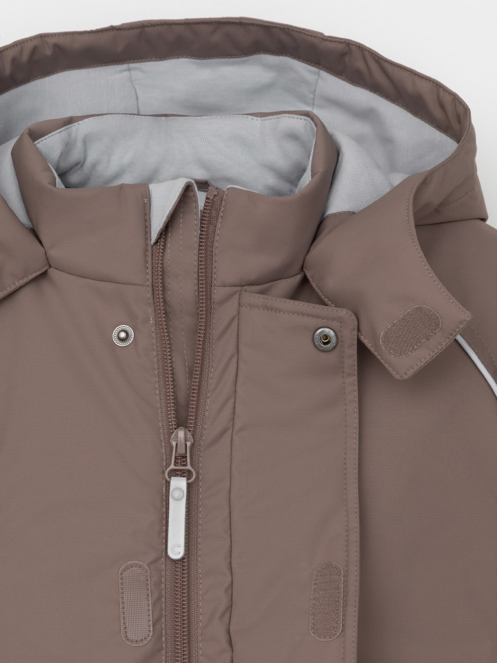 Комбинезоны утепленные для мальчика, артикул: ВК 60108/3 УЗГ, цвет: кофейный, фото 6