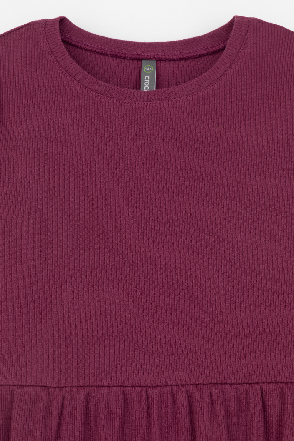 Платье для девочки, артикул: КР 5820, цвет: бордовый, фото 6