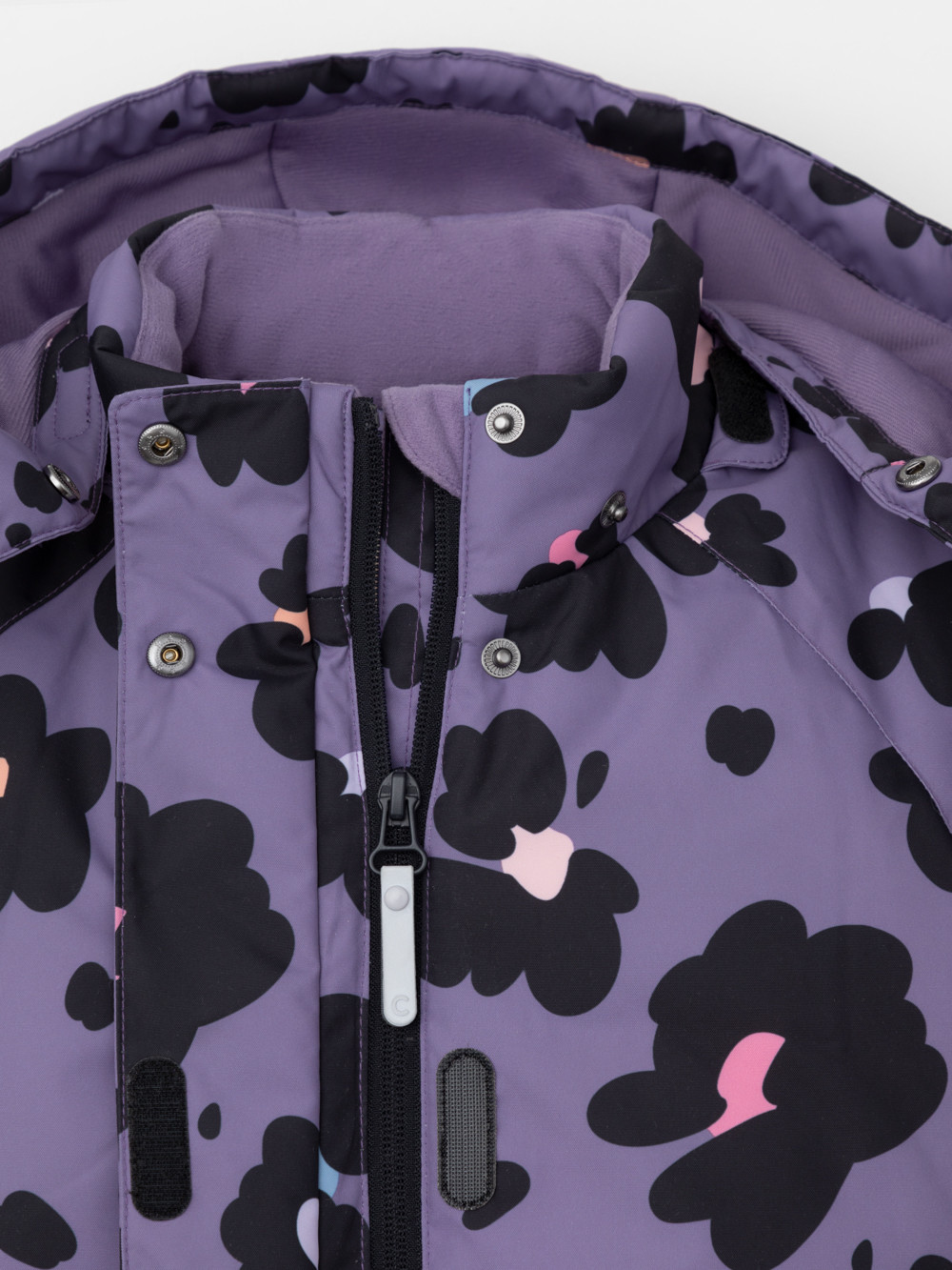 Комбинезоны утепленные для девочки, артикул: ВК 60127/н/1 УЗГ, цвет: фиолетовый, фото 6