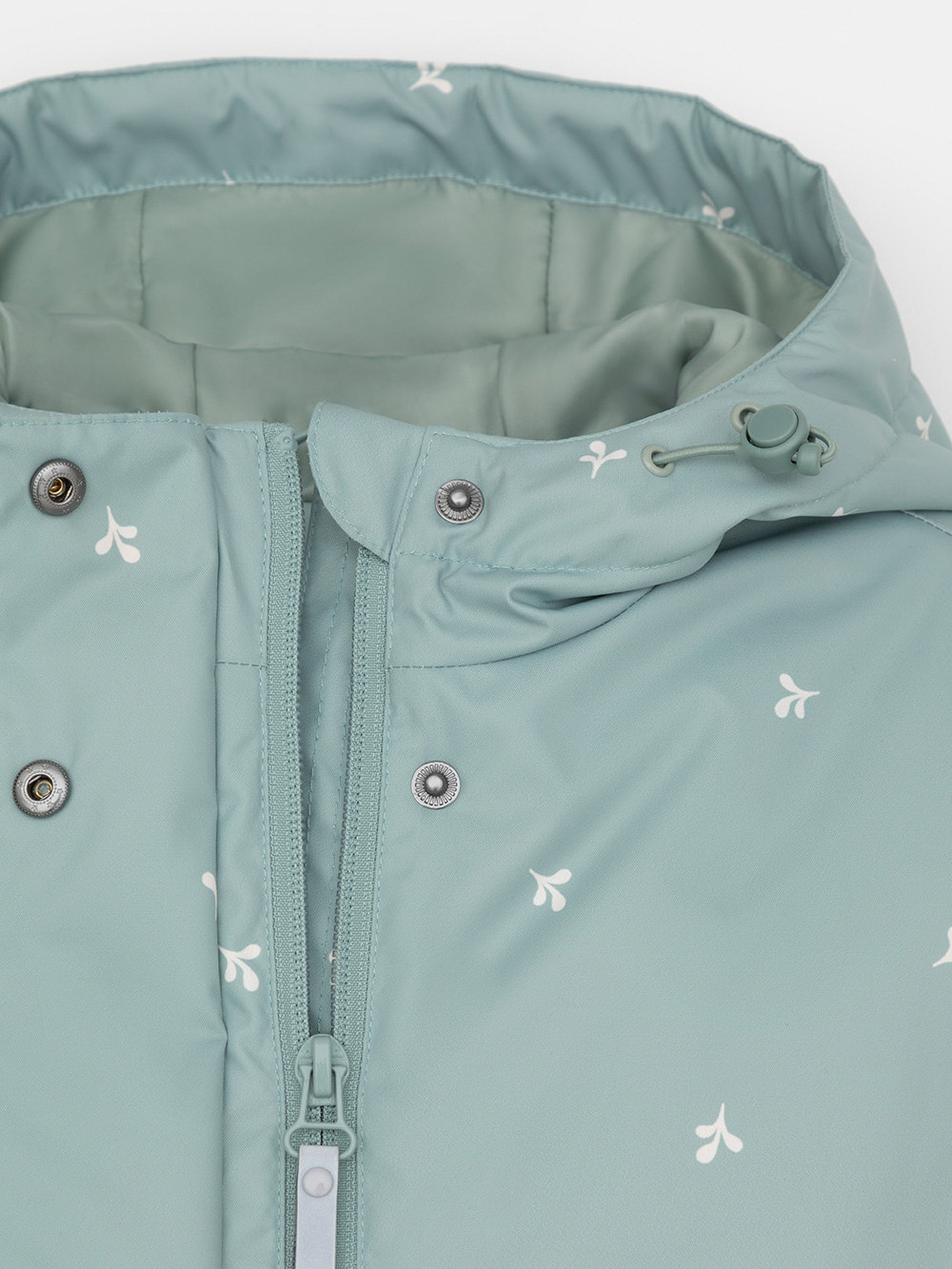 Пальто для девочки, артикул: ВК 32172/н/2 УЗГ, цвет: зеленый, фото 6