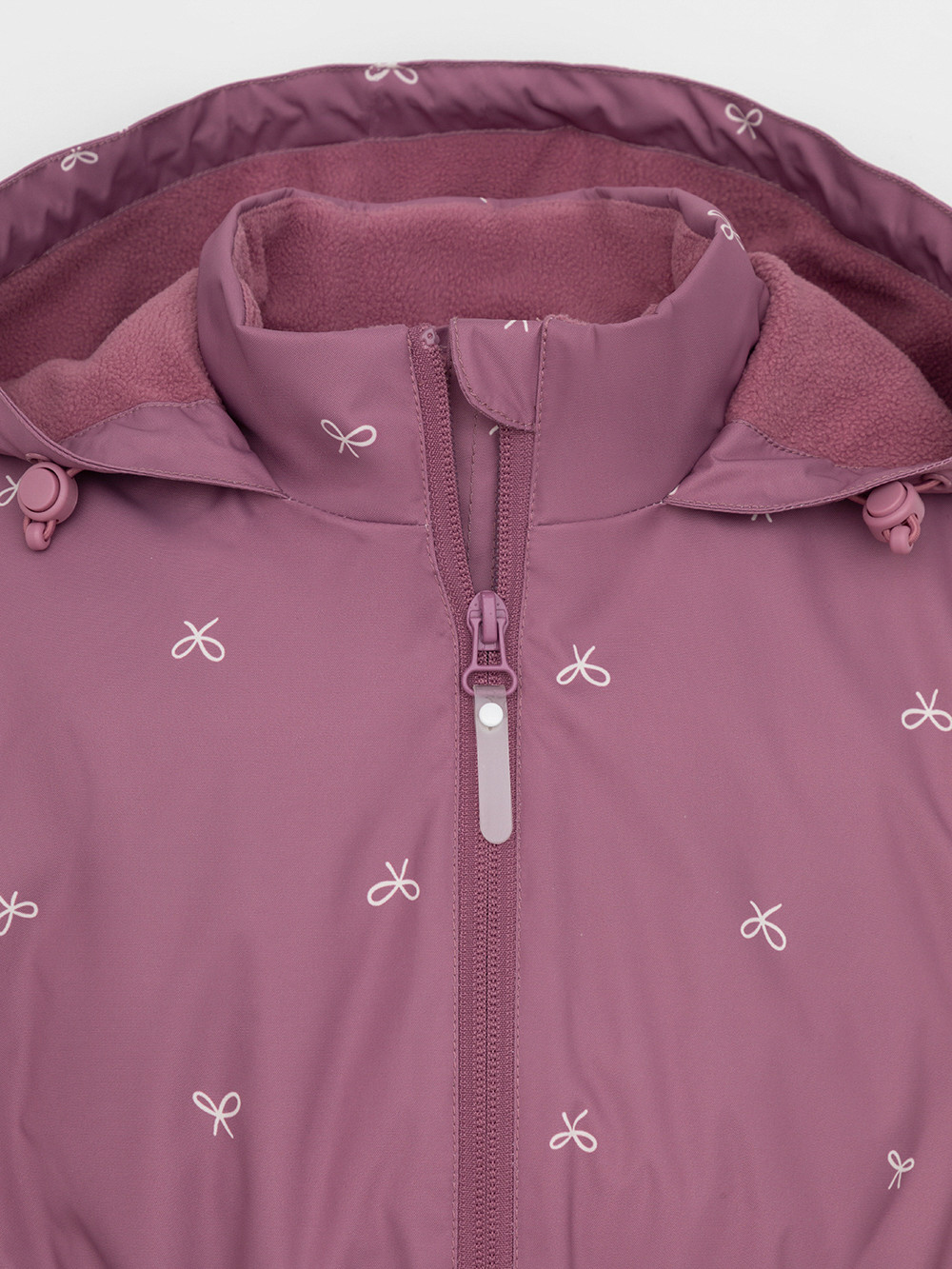 Куртка для девочки, артикул: ВК 32123/н/6 УЗГ, цвет: бордовый, фото 6