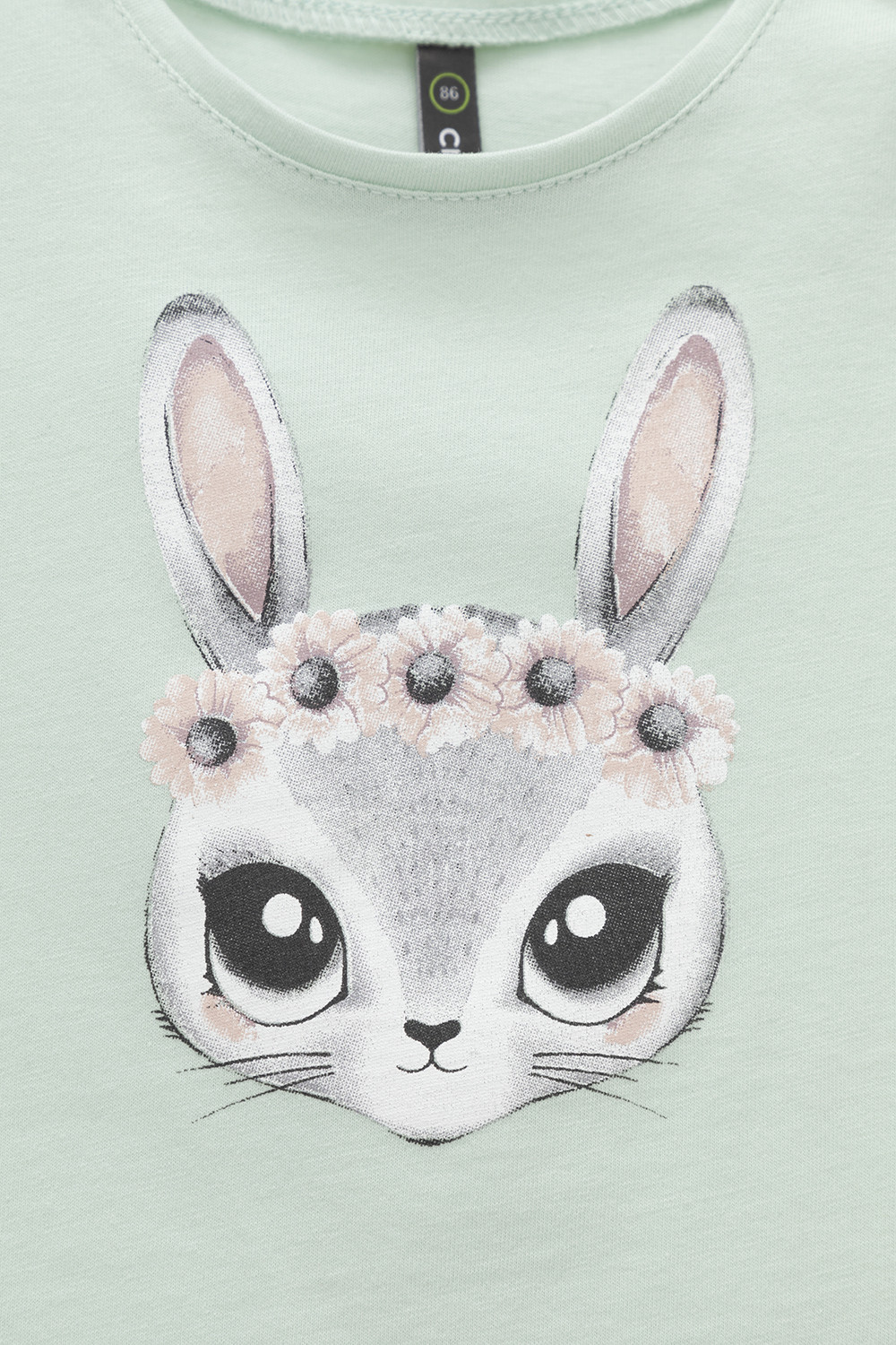 Футболка для девочки, артикул: КР 302702, цвет: зеленый, фото 6