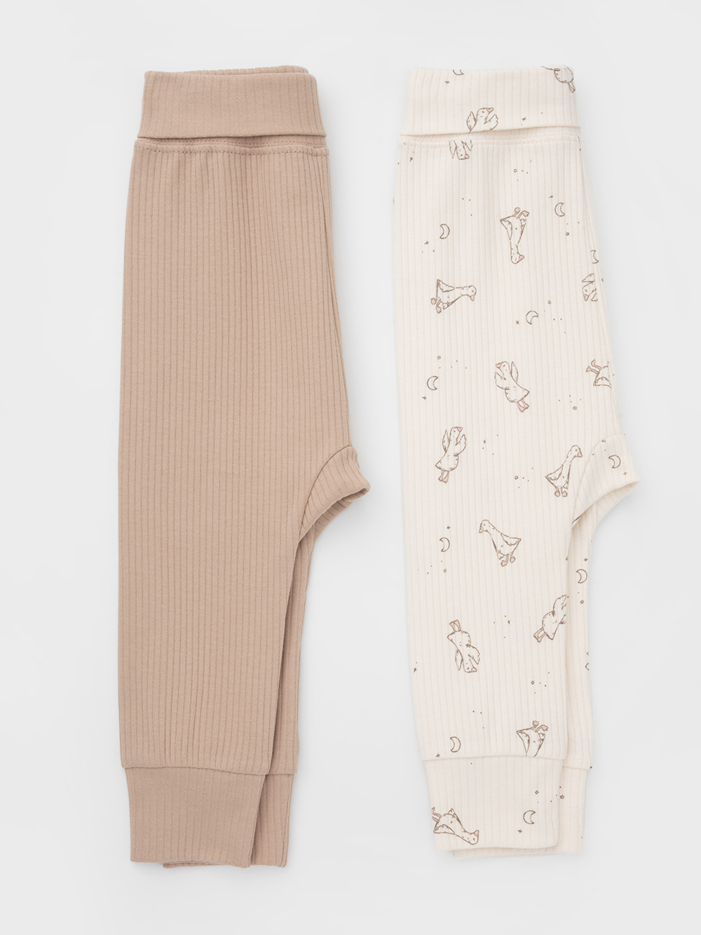 Брюки для новорожденных, артикул: К 400715-2уп, цвет: сахар, фото 6