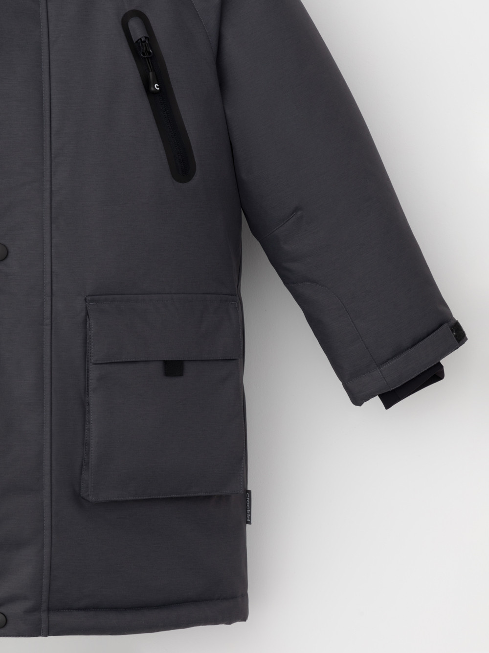 Пальто, плащи для мальчика, артикул: ВК 36112/1 ГР, цвет: темно-серый, фото 6