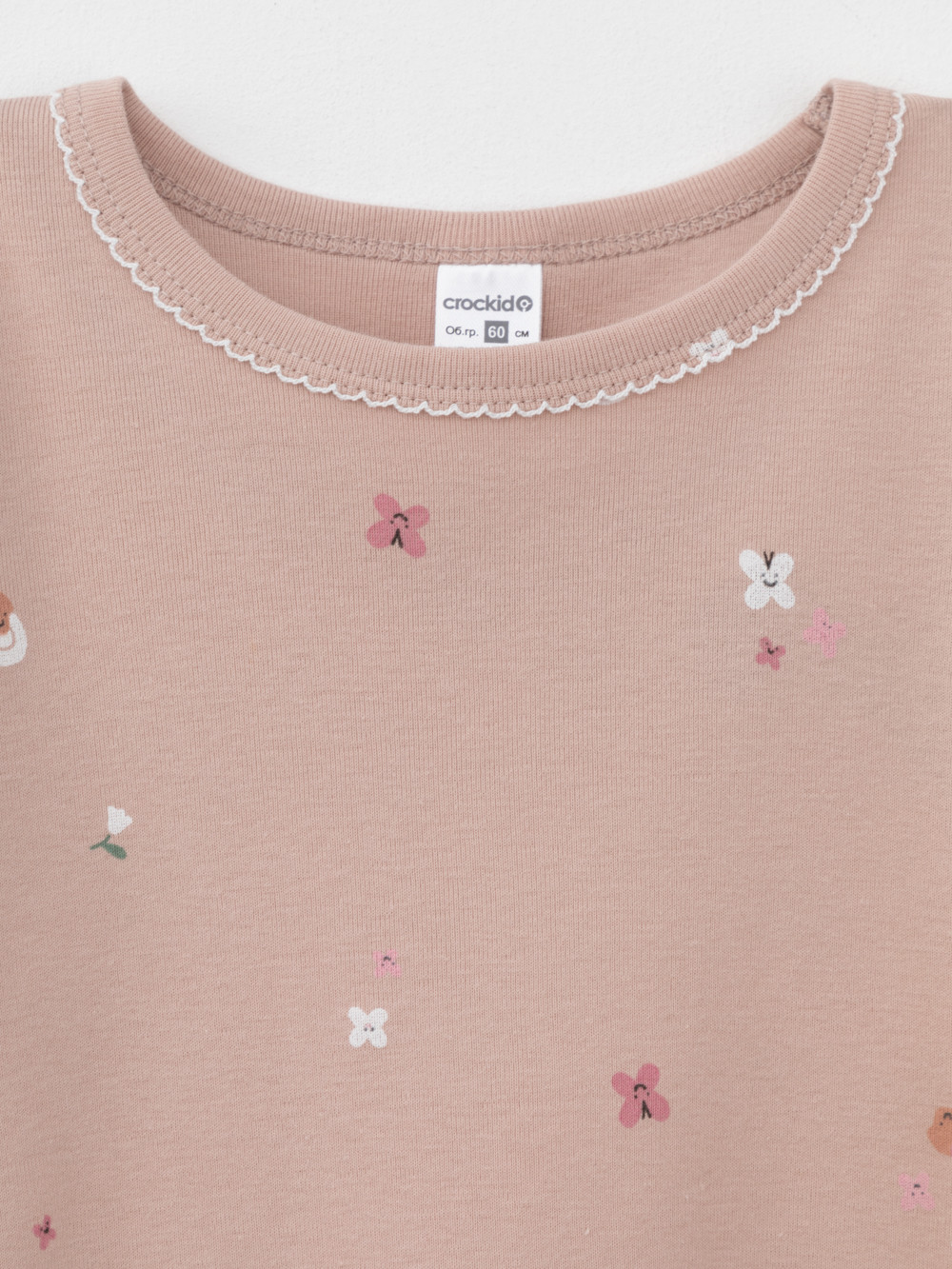 Ночная сорочка для девочки, артикул: К 1180, цвет: бежевый, фото 6