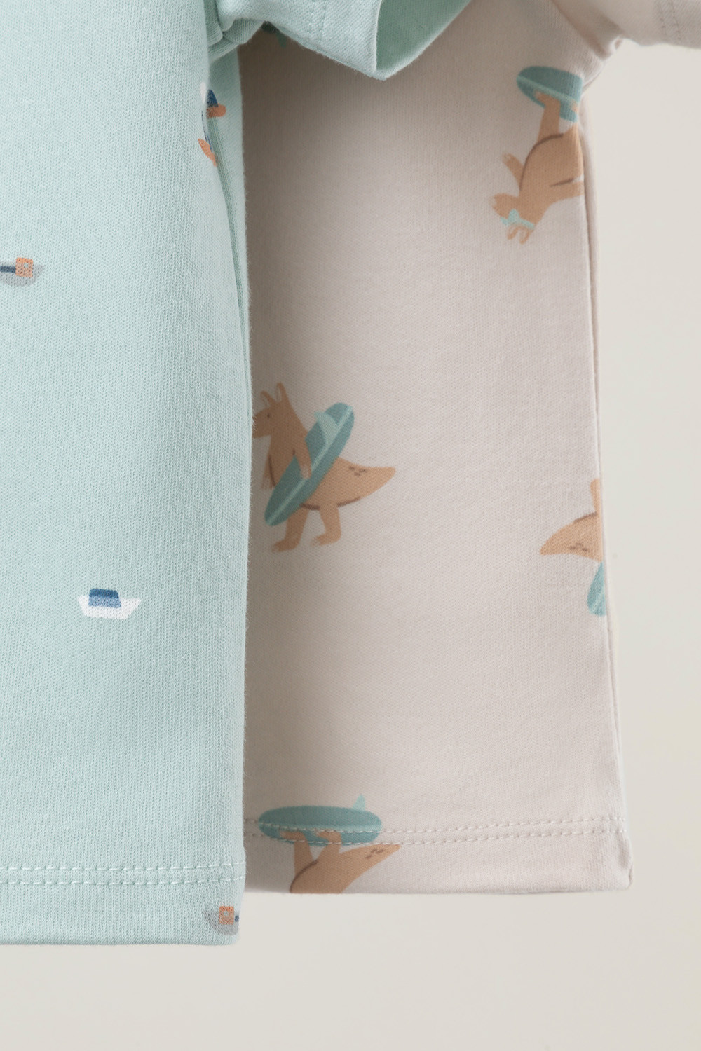 Футболка для новорожденных, артикул: К 301156-2уп, цвет: голубой, фото 6