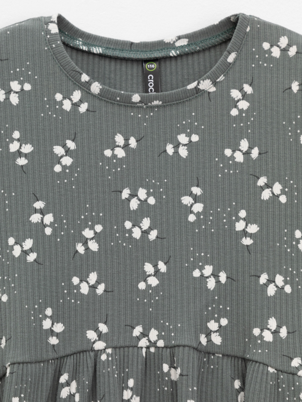 Платье для девочки, артикул: КР 5942, цвет: зеленый, фото 6