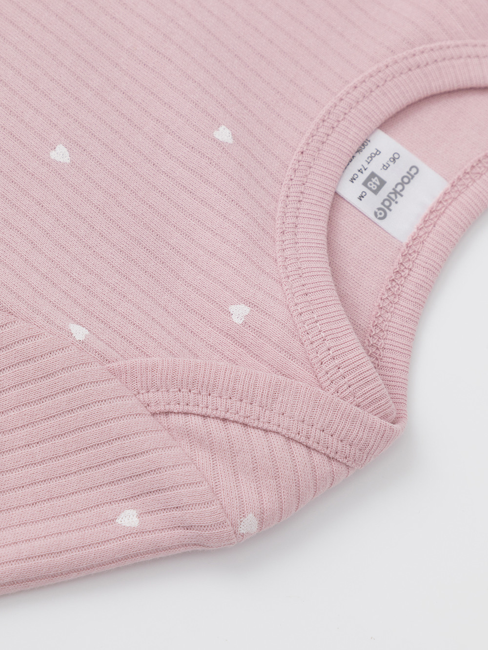 Боди для новорожденных, артикул: К 6525-2уп, цвет: розовый, фото 6