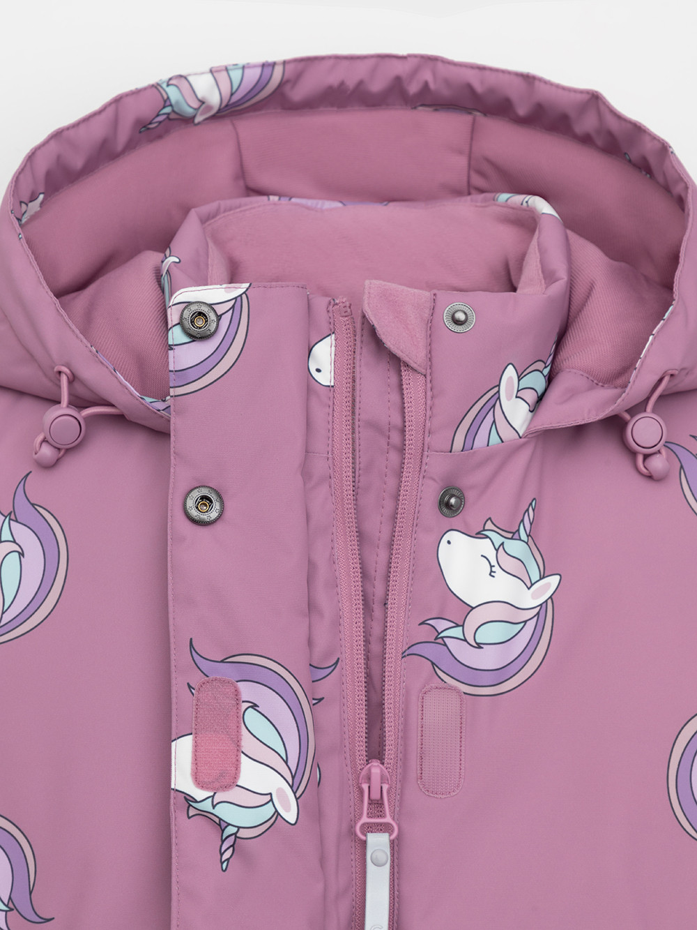 Куртка для девочки, артикул: ВК 38095/н/5 Ал, цвет: розовый, фото 6