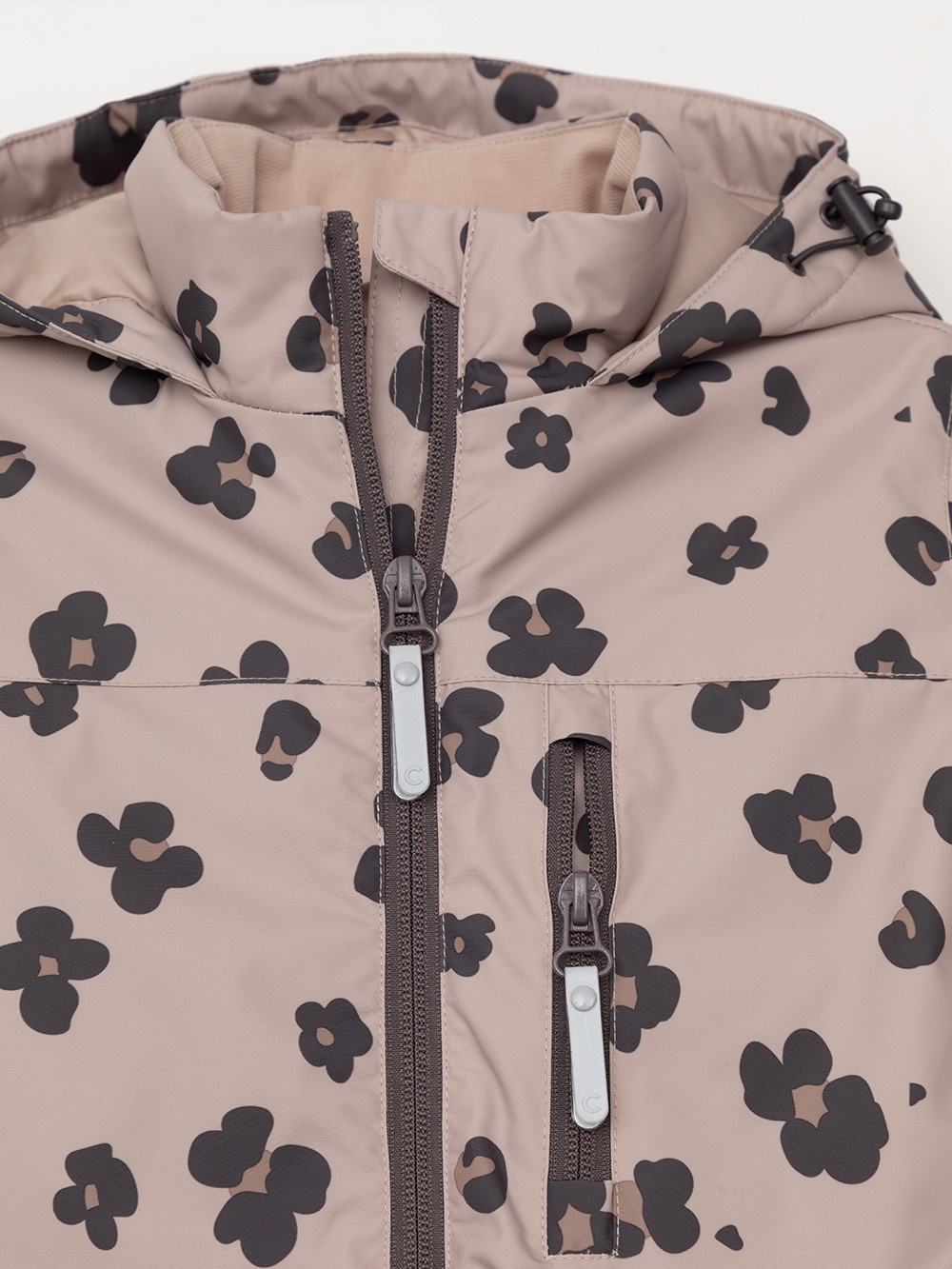 Комбинезоны утепленные для девочки, артикул: ВК 60136/н/1 ГР, цвет: бежевый, фото 6