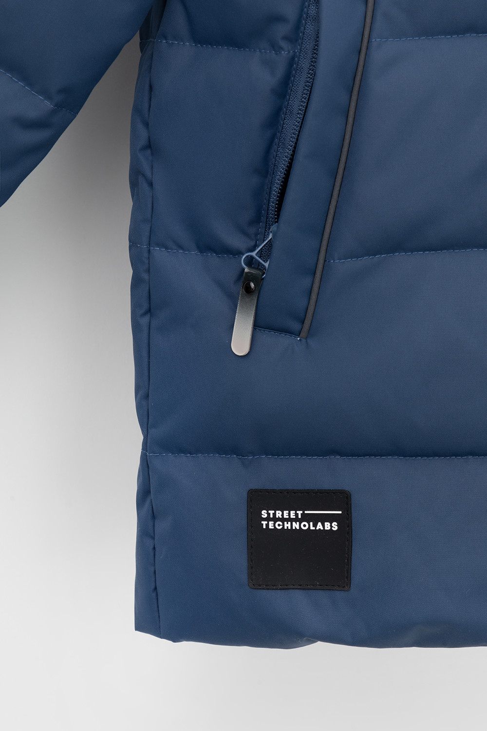 Пальто, плащи для мальчика, артикул: ВК 34070/1 УЗГ ( 98-122), цвет: синий, фото 6