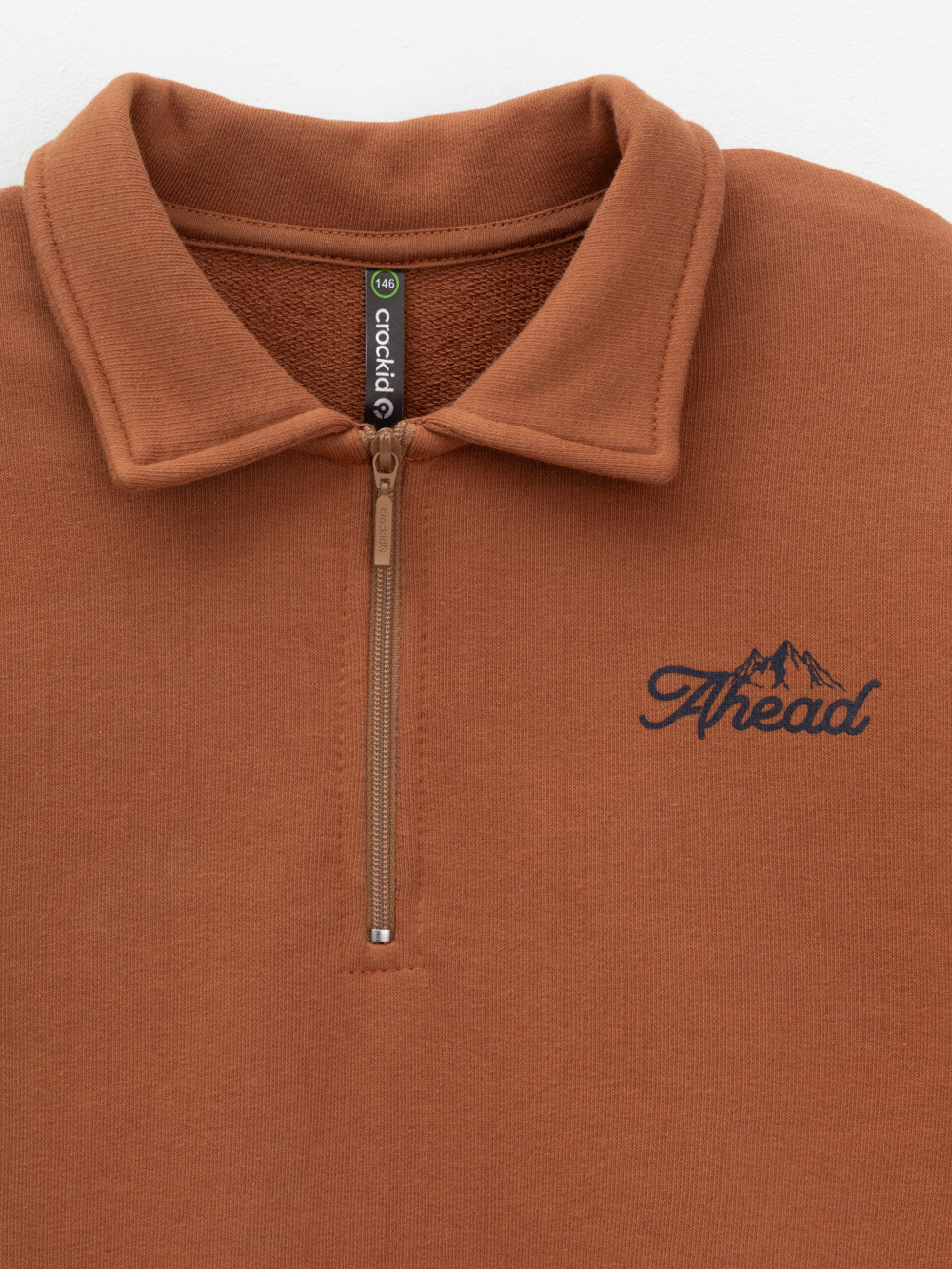 Свитшоты для мальчика, артикул: КР 302798, цвет: коричневый, фото 6