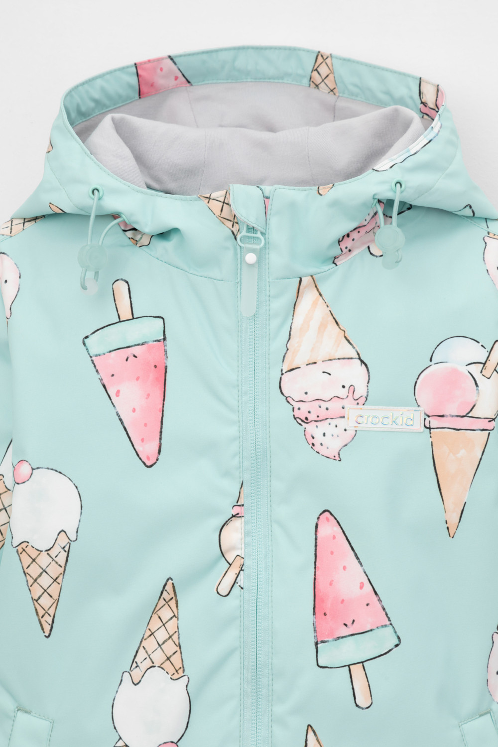 Куртка для девочки, артикул: ВК 32144/н/6 Ал, цвет: голубой, фото 6