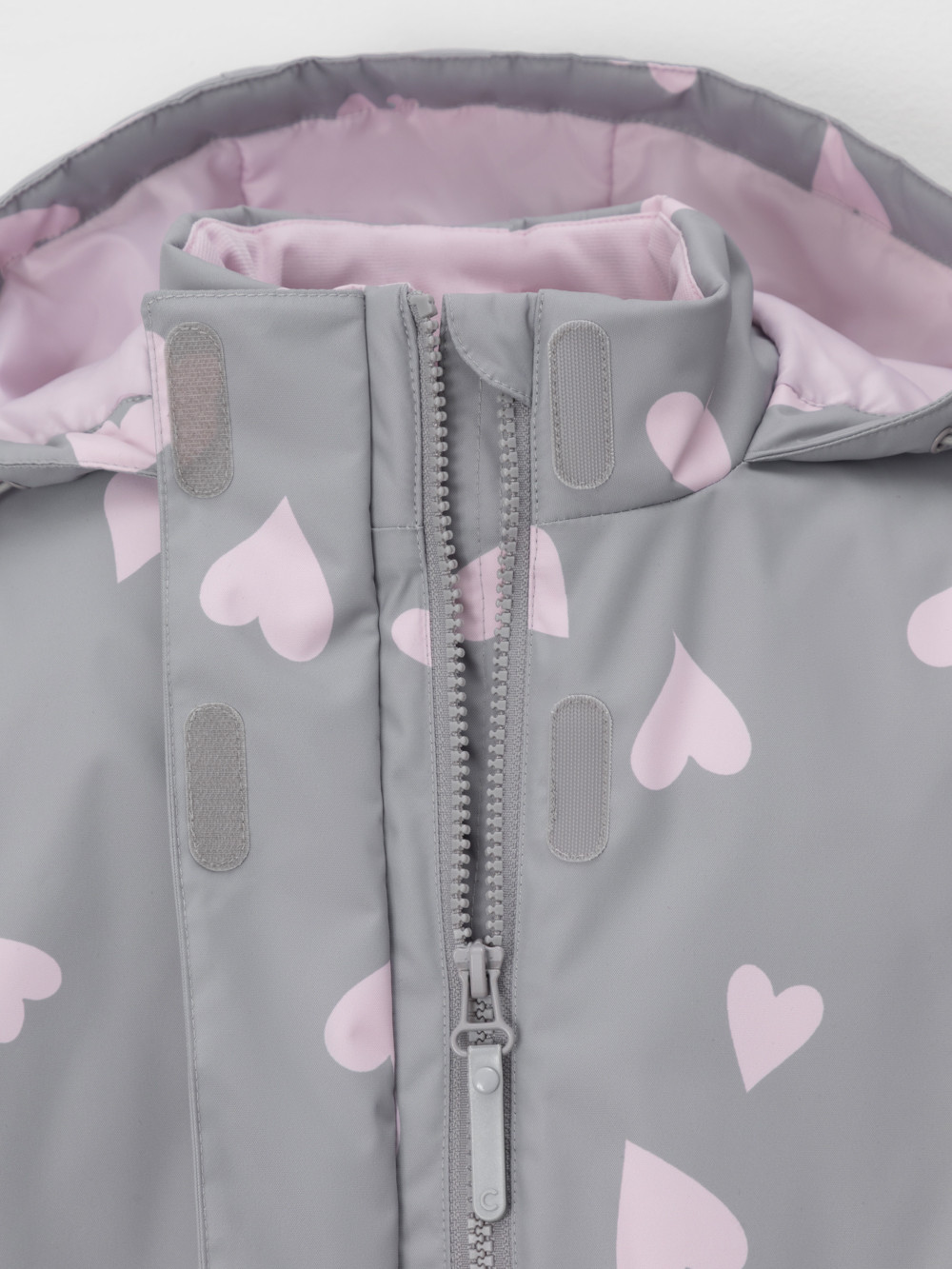 Куртка для девочки, артикул: ВК 32190/н/3 УЗГ, цвет: серый, фото 6