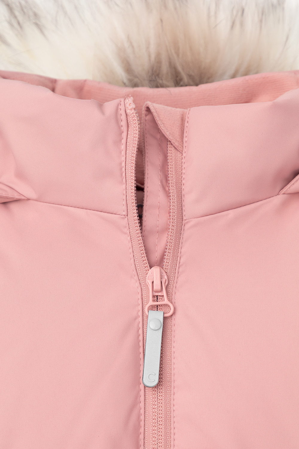 Пальто для девочки, артикул: ВК 34063/4 УЗГ, цвет: светло-розовый, фото 6