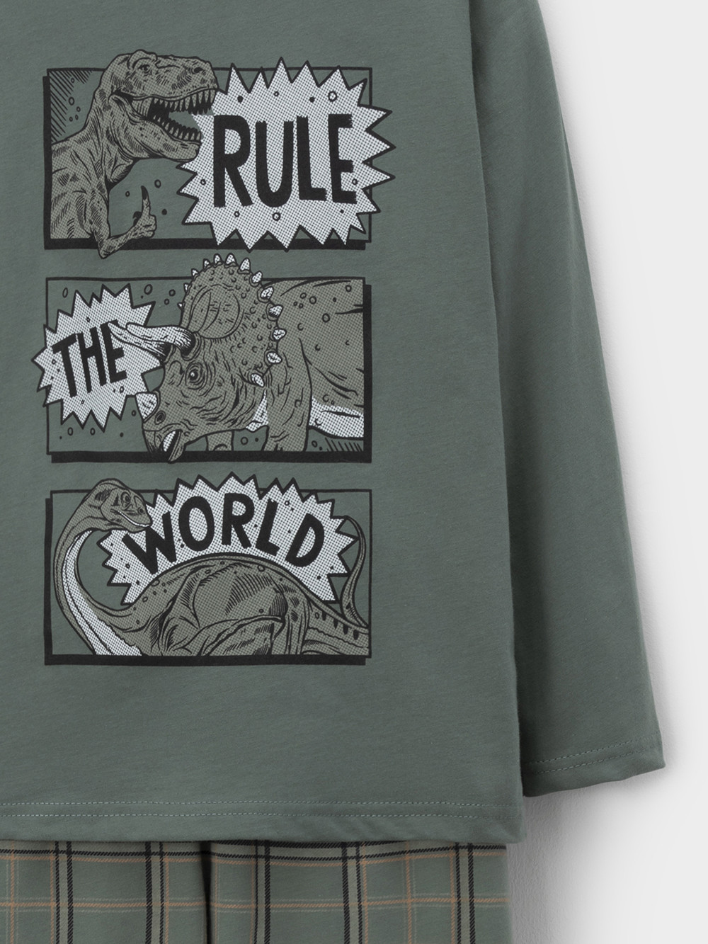 Пижама для мальчика, артикул: К 1600, цвет: зеленый, фото 6