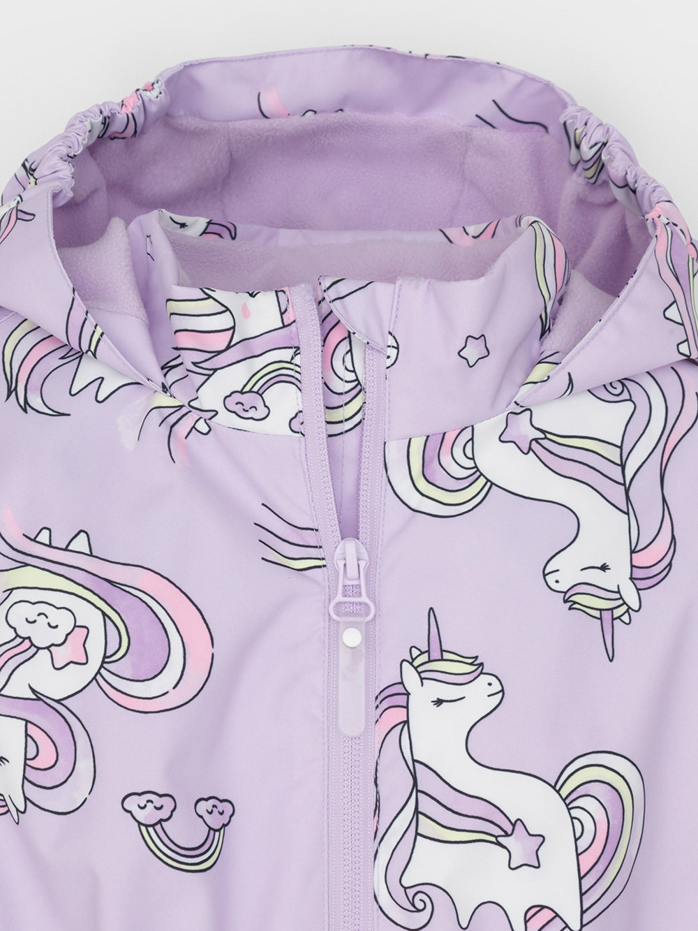 Куртка для девочки, артикул: ВК 32118/н/6 УЗГ, цвет: фиолетовый, фото 6