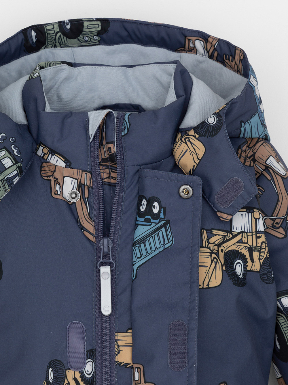 Комбинезоны утепленные для мальчика, артикул: ВК 60085/н/58 УЗГ, цвет: синий, фото 6