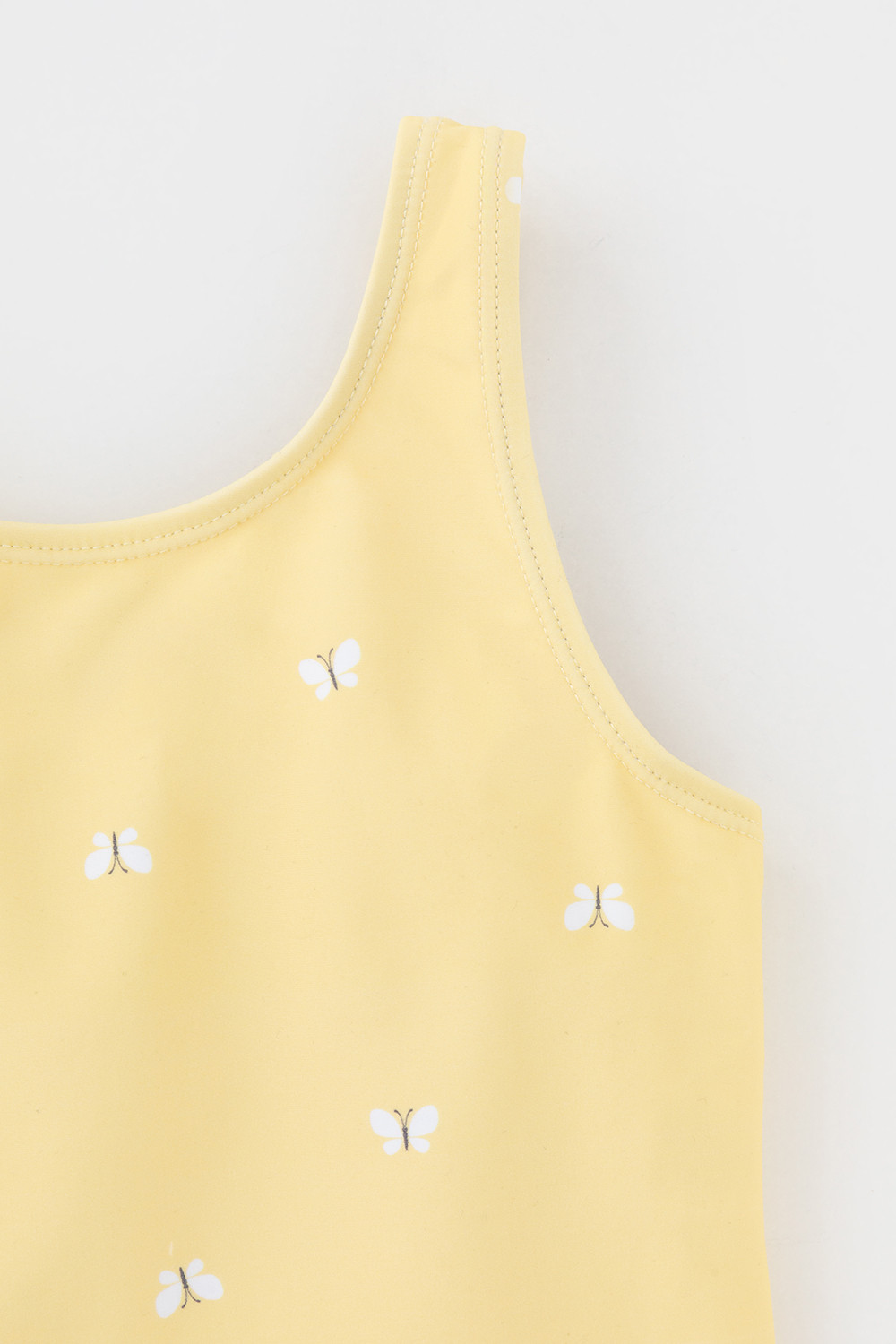 Купальник для девочки, артикул: ТК 16018/1н ФВ, цвет: желтый, фото 6