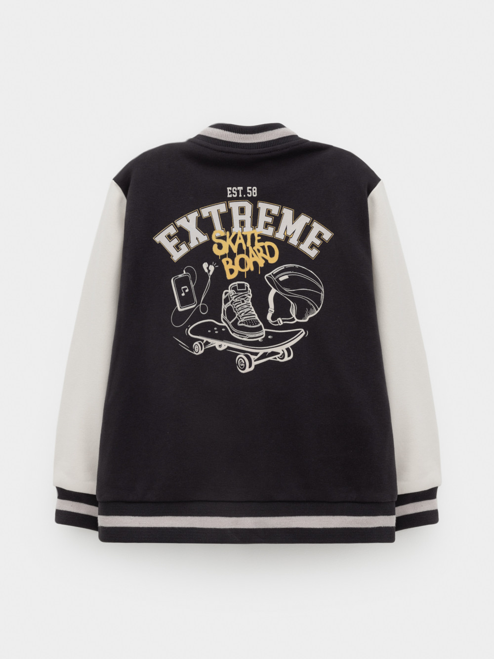 Жакет для мальчика, артикул: КР 302841, цвет: темно-серый, фото 6