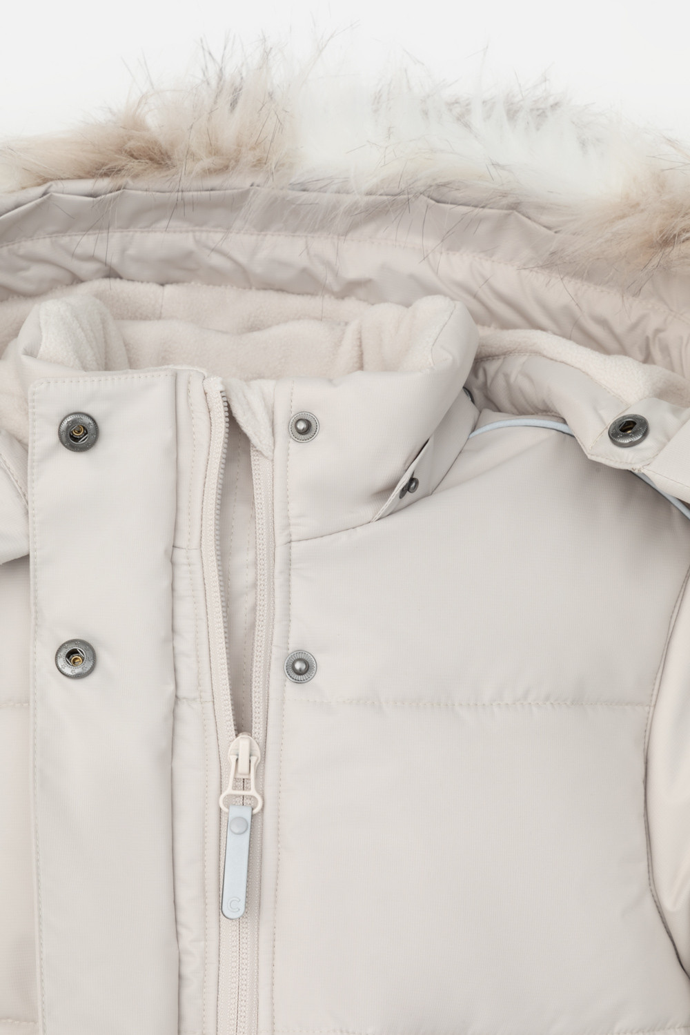 Пальто для девочки, артикул: ВК 38094/4 УЗГ, цвет: серый, фото 6