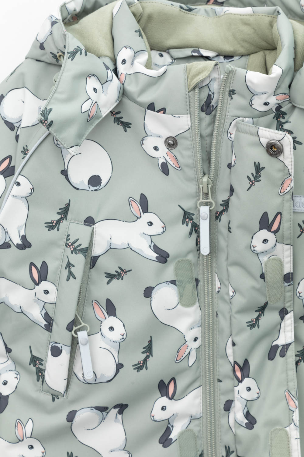 Комбинезоны утепленные для девочки, артикул: ВК 60032/н/34 Ал, цвет: хаки, фото 6