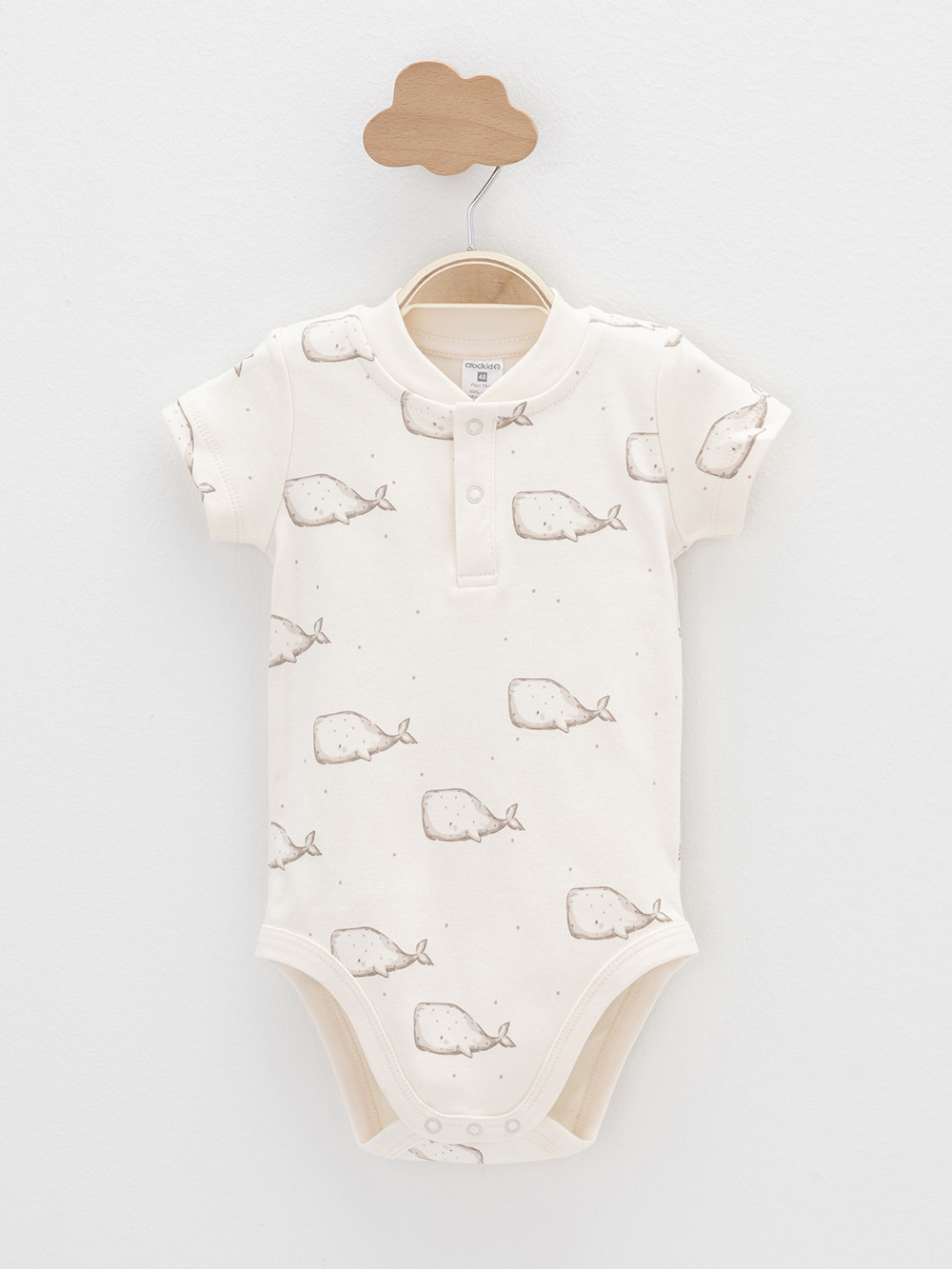 Боди для новорожденных, артикул: К 6543-2уп, цвет: светло-бежевый, фото 6