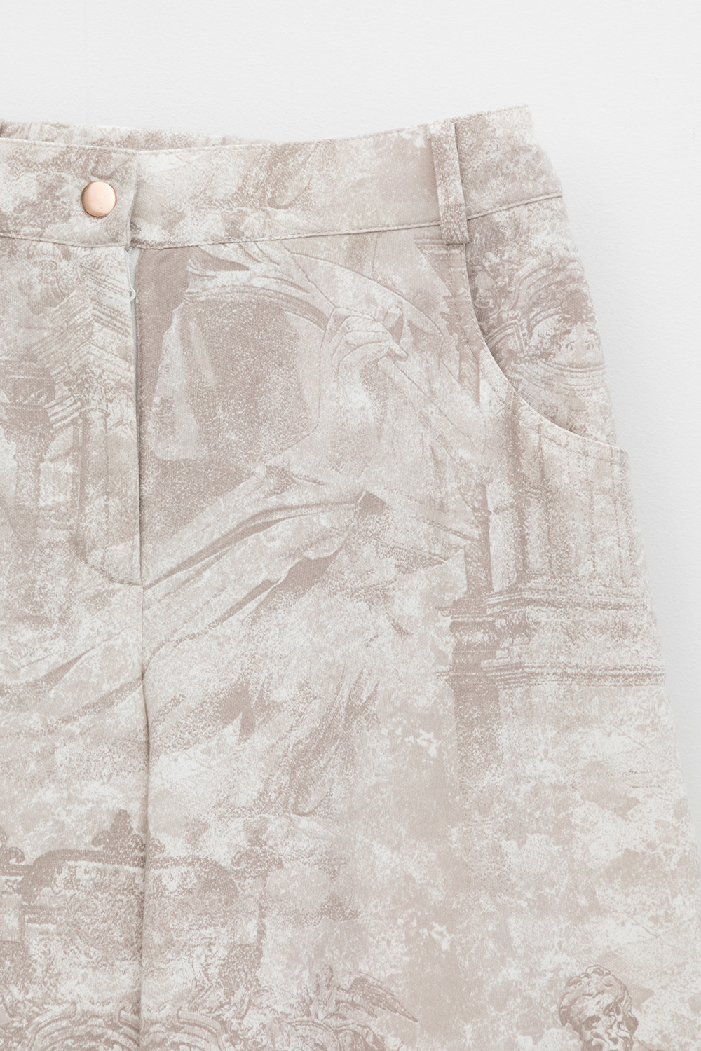 Брюки женские для мам, артикул: ЕВТ 4088, цвет: сливки2, фото 6