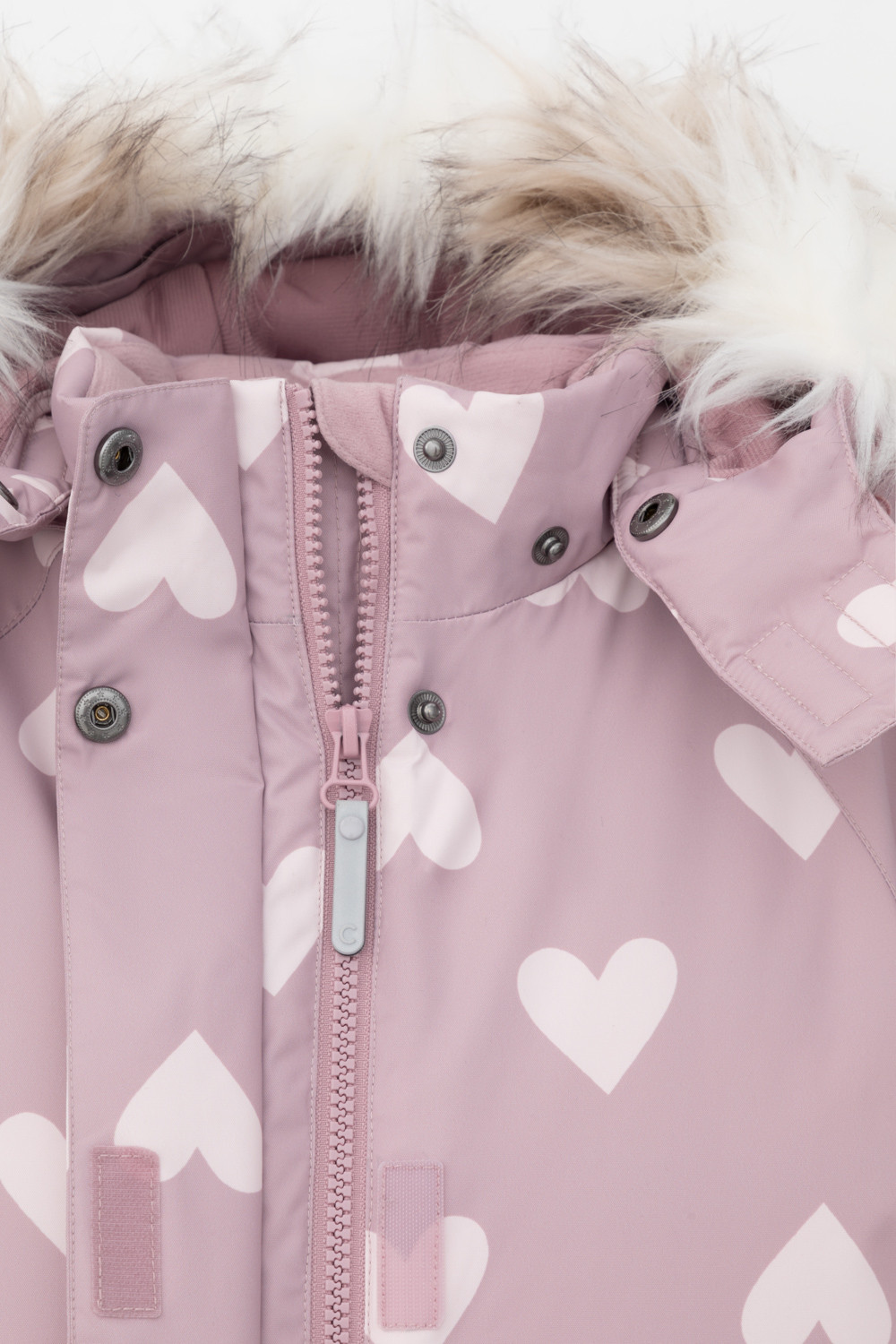 Комбинезоны утепленные для девочки, артикул: ВК 60120/н/1 ГР, цвет: фиолетовый, фото 6