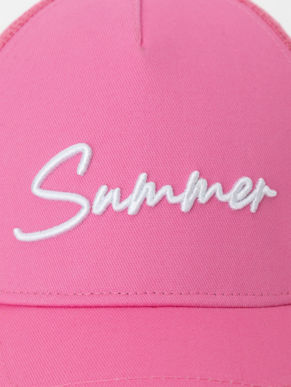 Кепка для девочки, артикул: ТК 80106, цвет: ярко-розовый, фото 6