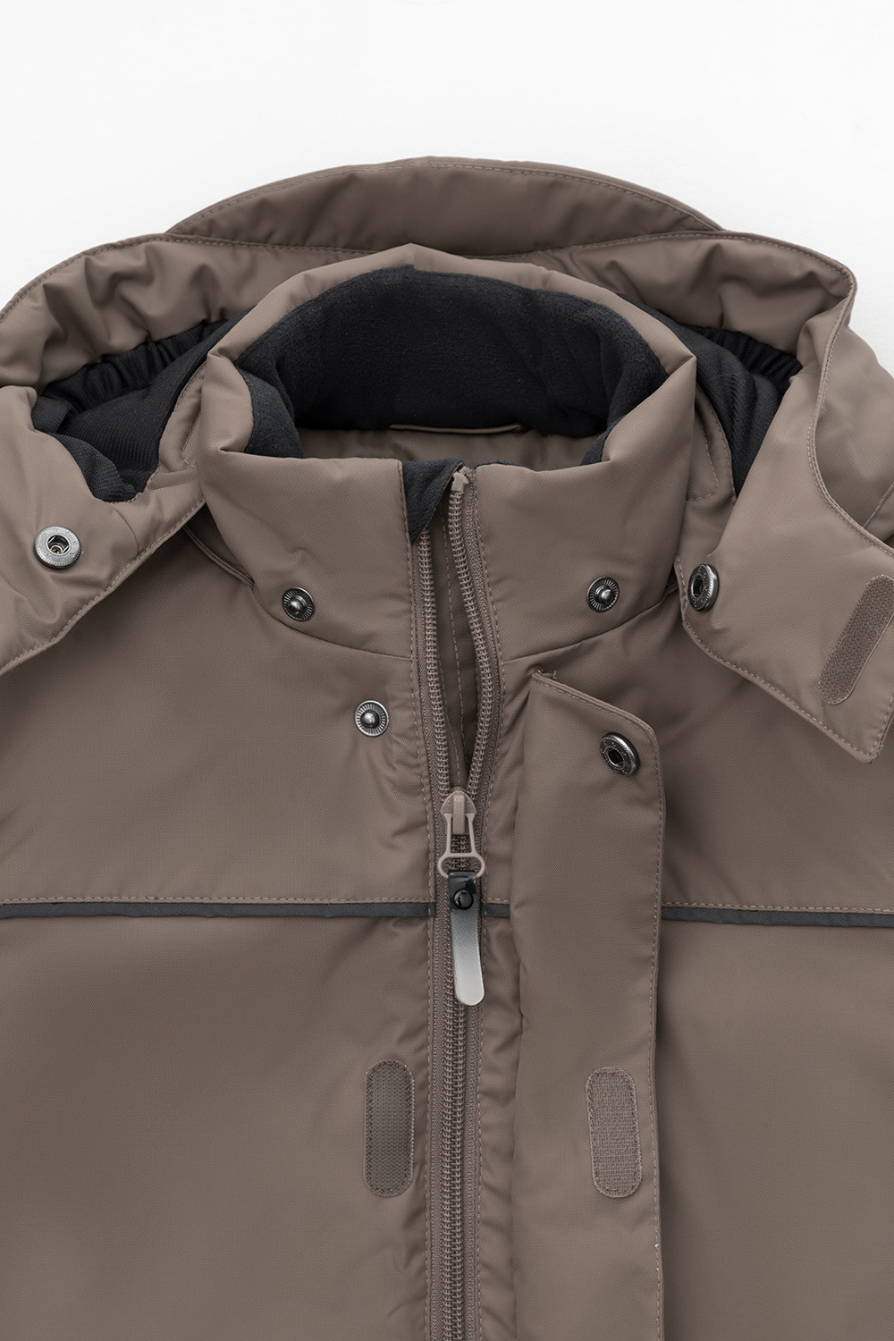 Комбинезоны утепленные для мальчика, артикул: ВК 60101/5 ГР (98-122), цвет: кофейный, фото 6