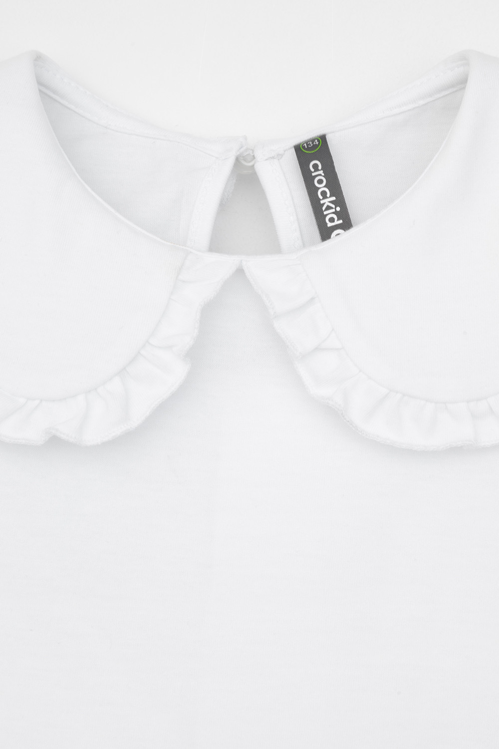 Блузка для девочки, артикул: К 302495, цвет: белый, фото 6