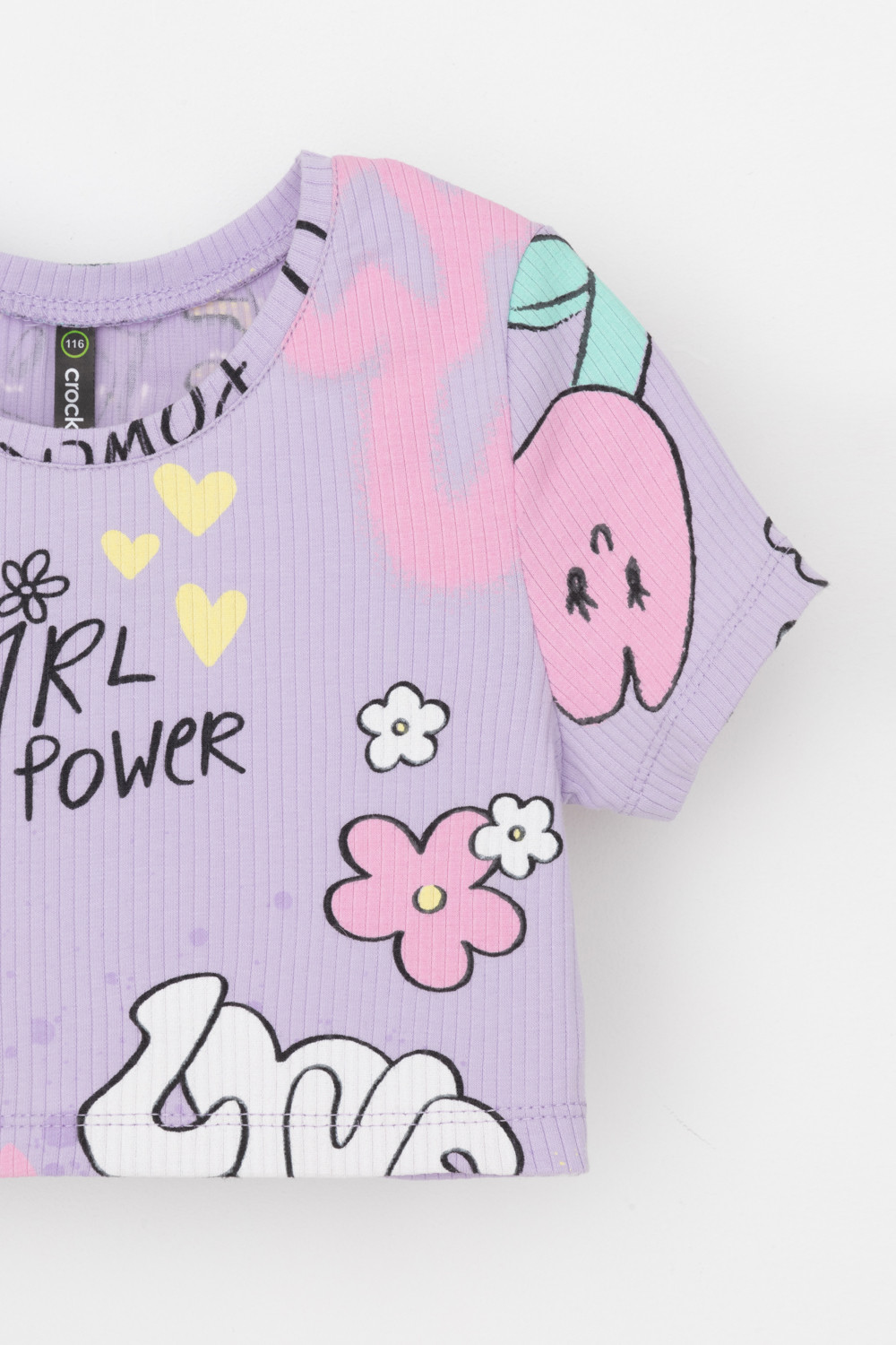 Футболка для девочки, артикул: КР 302697, цвет: фиолетовый, фото 6