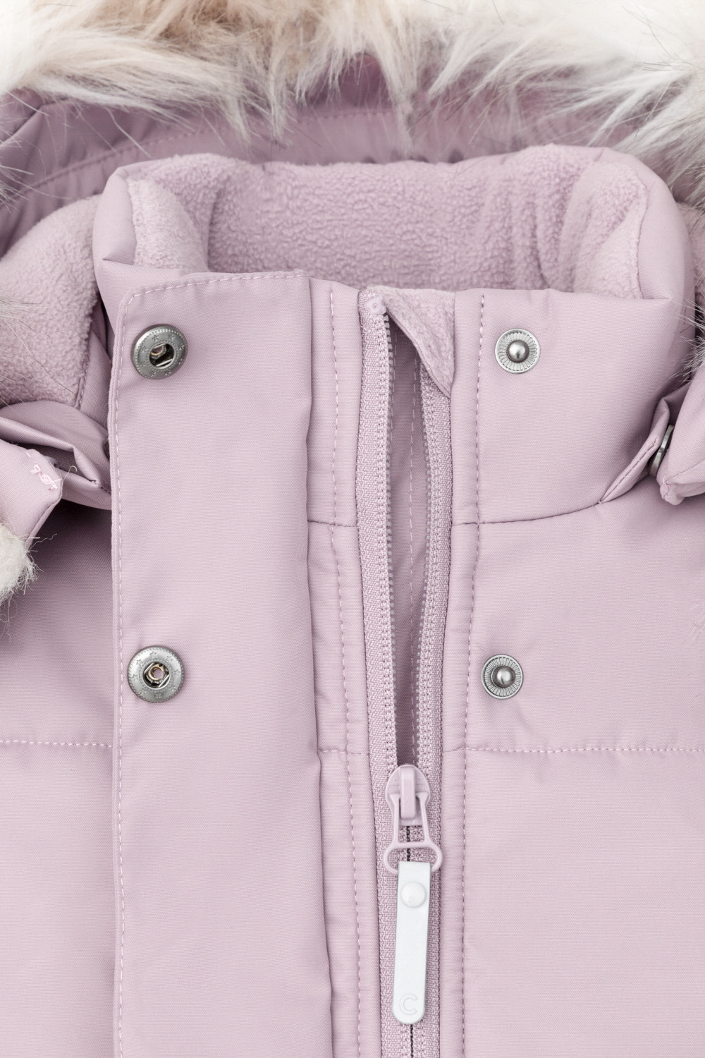 Пальто для девочки, артикул: ВК 38094/6 УЗГ, цвет: розовый, фото 6