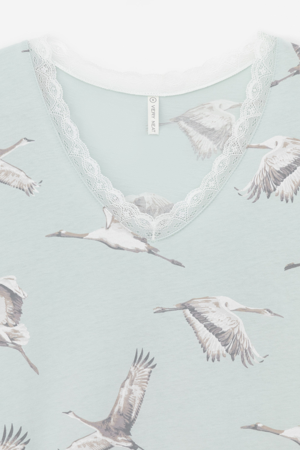 Сорочки ночные женские для мам, артикул: Е 10054, цвет: голубой, фото 6