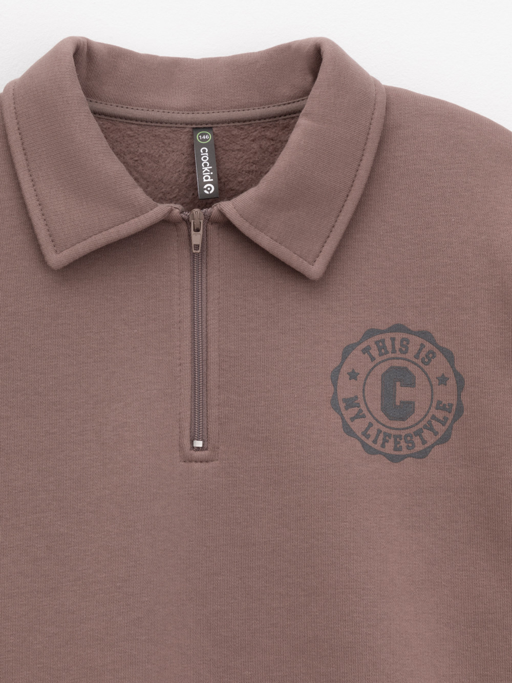 Свитшоты для мальчика, артикул: КР 302798, цвет: коричневый, фото 6