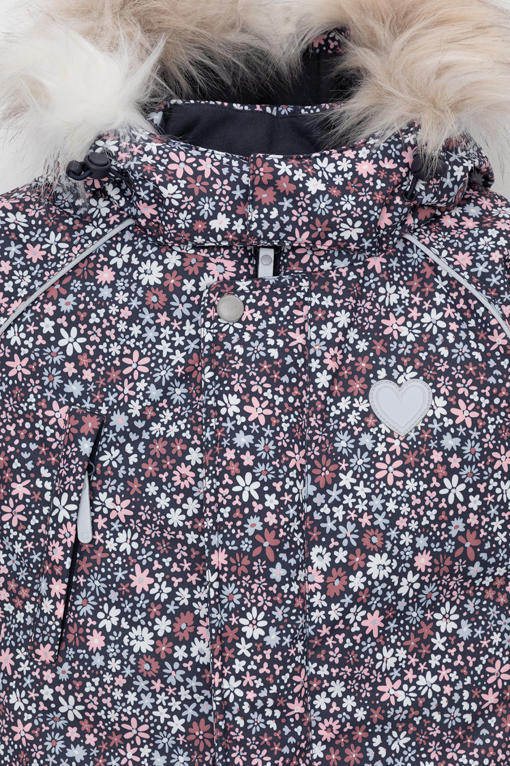 Комбинезоны утепленные для девочки, артикул: ВК 60116/н/1 Ал, цвет: синий, фото 6